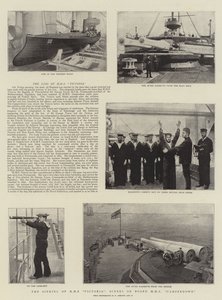 Sænkningen af HMS Victoria, Scener ombord på HMS Camperdown af English Photographer