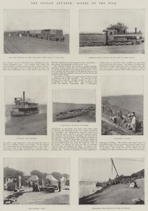 The Soudan Advance, Scener på Nilen