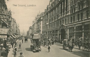 The Strand, London af English Photographer