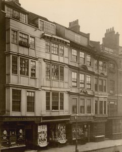 The Strand, London; sydside, med 163-167 Strand af English Photographer