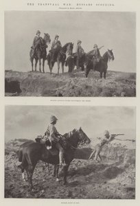Transvaalkrigen, Husars spejder