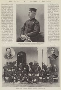 Transvaalkrigen, officerer ved fronten