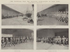 Transvaalkrigen, Seaforth Highlanders i Cape Town