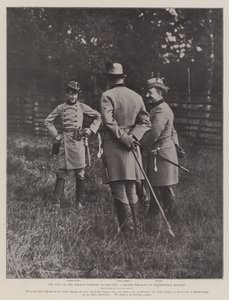 Den tyske Kejsers Besøg i England, et nyligt Portræt af Hans Kejserlige Majestæt af English Photographer