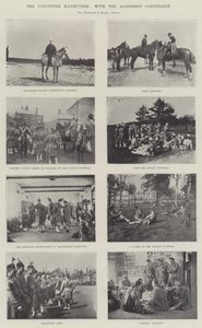Frivillige Manøvrer, med Aldershot-kontingentet af English Photographer