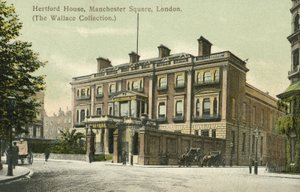Wallace Collection, Manchester Square (farvefoto) af English Photographer