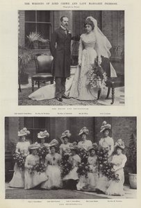 Lord Crewe og Lady Margaret Primroses bryllup af English Photographer