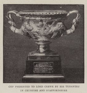 Bryllupet af jarlen af Roseberys datter af English Photographer