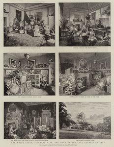 The White Lodge, Richmond Park, hjemstedet for den afdøde hertuginde af Teck