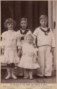 Børn af Albert Edward og prinsesse Alexandra af English Photographer