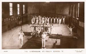 Gymnastiksalen på St Pauls School af English Photographer