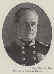 Afdøde admiral Coote af English Photographer