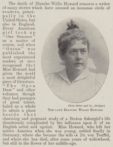 Afdøde Blanche Willis Howard af English Photographer
