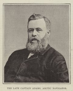 Den afdøde kaptajn Adams, Arctic Navigator af English Photographer