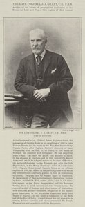 Den afdøde oberst J A Grant, CB, FRS, African Explorer af English Photographer