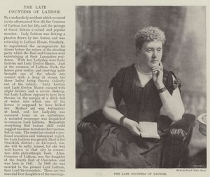 Die verstorbene Gräfin von Lathom von English Photographer