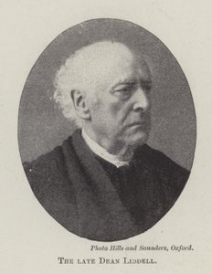 Afdøde dekan Liddell af English Photographer