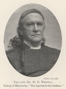 Den afdøde Dr. H. B. Whipple, biskop af Minnesota, indianernes apostel af English Photographer