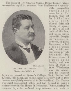 Afdøde Dr. Tanner, medlem af Mid-Cork af English Photographer