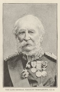Den afdøde general Viscount Templetown, GCB af English Photographer