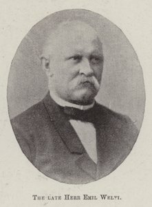 Afdøde hr. Emil Welti af English Photographer