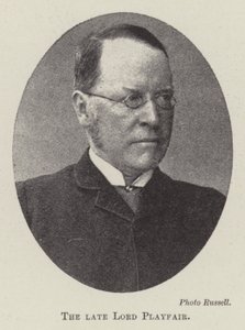 Den afdøde Lord Playfair af English Photographer