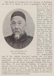 den afdøde l UI-kun-Y i, vicekonge i Nanking af English Photographer