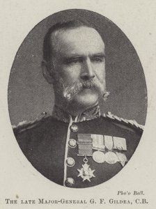 Den afdøde generalmajor GF Gildea, CB af English Photographer