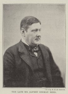 Afdøde hr. Alfred German Reed af English Photographer