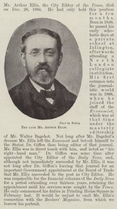 Afdøde hr. Arthur Ellis af English Photographer