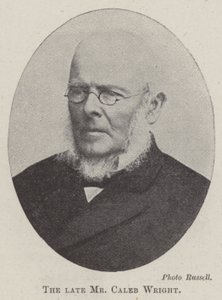 Afdøde hr. Caleb Wright af English Photographer