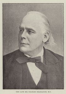 Den afdøde Charles Bradlaugh, MP af English Photographer
