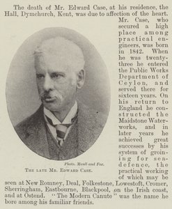 Den afdøde hr. Edward Case af English Photographer