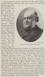 Den afdøde hr. Edwin Fownes af English Photographer