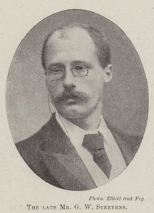Afdøde hr. G. W. Steevens af English Photographer