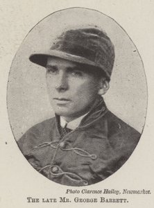 Den afdøde hr. George Barrett af English Photographer