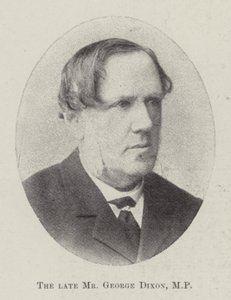 Den afdøde hr. George Dixon, MP af English Photographer
