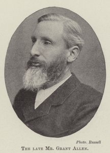 Den afdøde hr. Grant Allen af English Photographer
