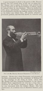 Afdøde hr. Harper, sergent-trompetist for Hendes Majestæt af English Photographer