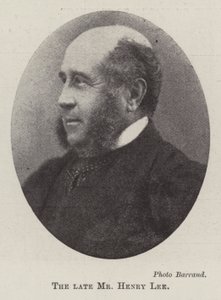 Afdøde hr. Henry Lee af English Photographer