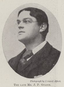 Den afdøde hr. J. P. Gulich af English Photographer