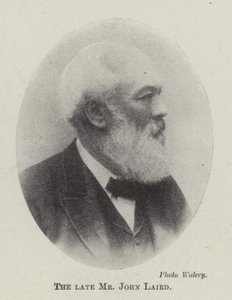 Den afdøde hr. John Laird af English Photographer