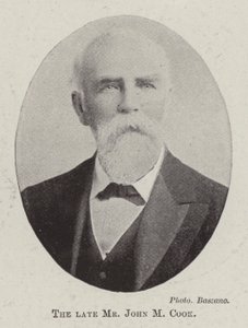 Afdøde John M Cook af English Photographer