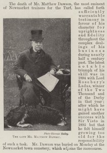 Afdøde hr. Matthew Dawson af English Photographer