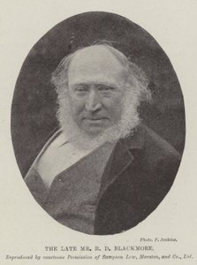 Den afdøde hr. R. D. Blackmore af English Photographer