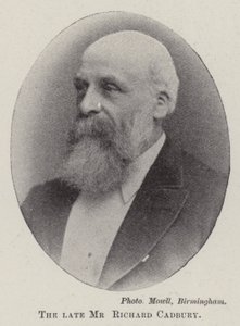 Den afdøde hr. Richard Cadbury af English Photographer