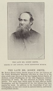 Soden Smith, Keeper of Art Library, South Kensington Museum af English Photographer