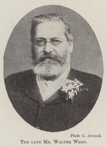 Afdøde hr. Walter Wren af English Photographer