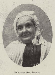 Afdøde fru Brough af English Photographer