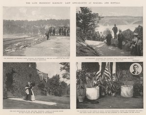 Afdøde præsident McKinley, sidste optræden i Niagara og Buffalo